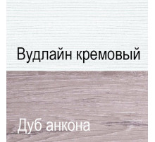 Шкаф-витрина для посуды Оливия 1V1D