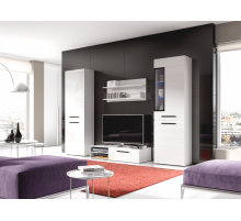 Низкая тумба под телевизор Кёльн-1220 Белый Аляска