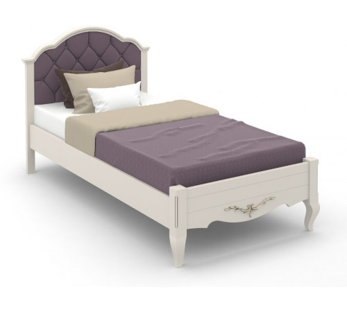 Односпальная кровать Флоренция MUR-112-01/1 с каретной стяжкой