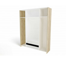 Четырехстворчатый шкаф для одежды СМ-13 Мале с зеркалом
