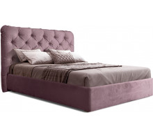 Двуспальная кровать с подъемным механизмом BOGEMIA (лаванда)